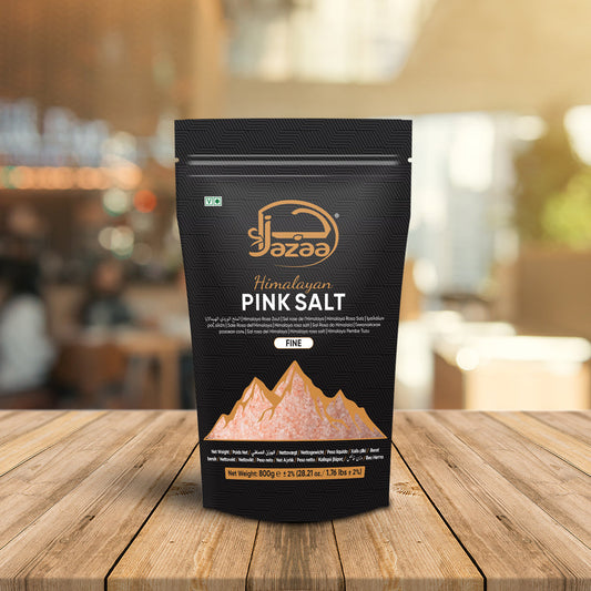 Jazaa Pink Salt Fine Pouch 800 gm